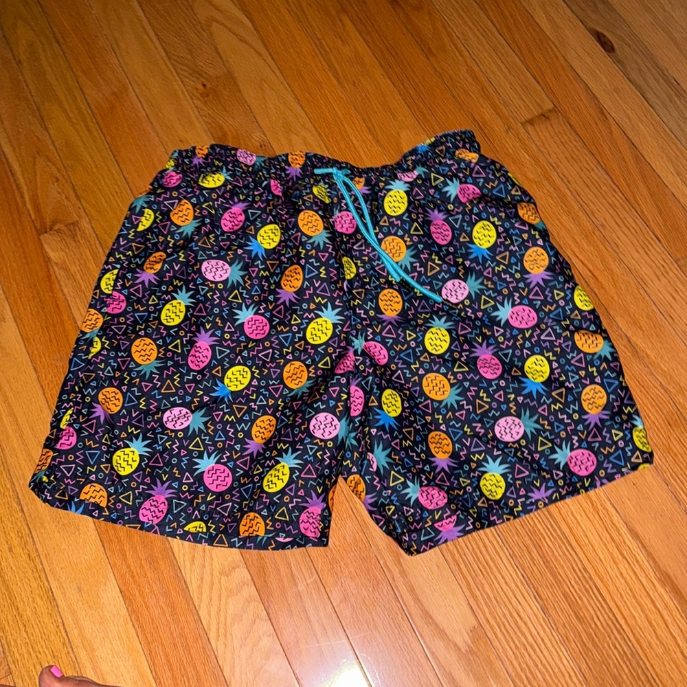 Broken Threads 80s/90s Theme Swim Trunks Shorts